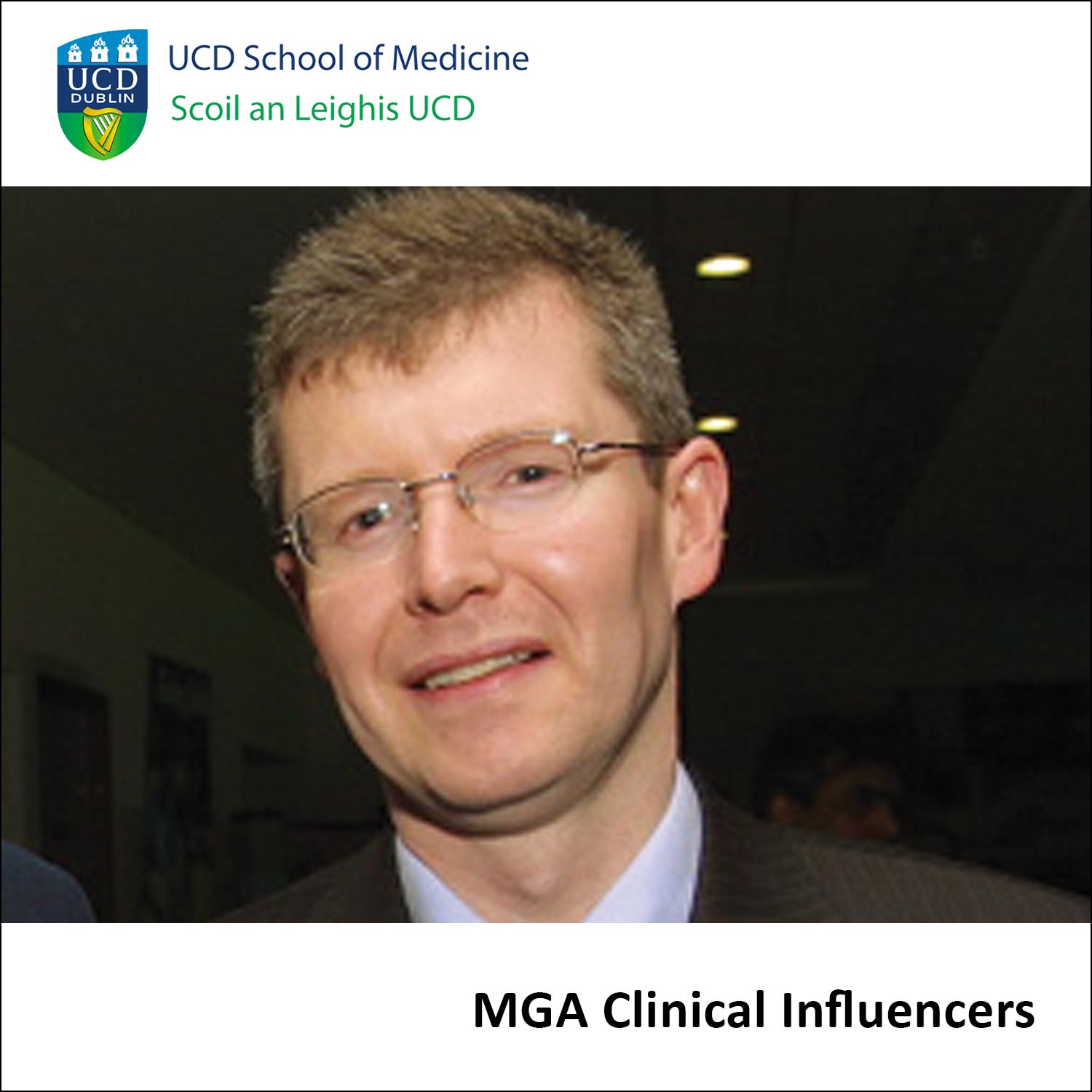 Professor Peter Kelly. Consultant Neurologist, Clinical Professor of Neurology, UCD and Co Director, Stroke Service, Mater University Hospital. episode artwork