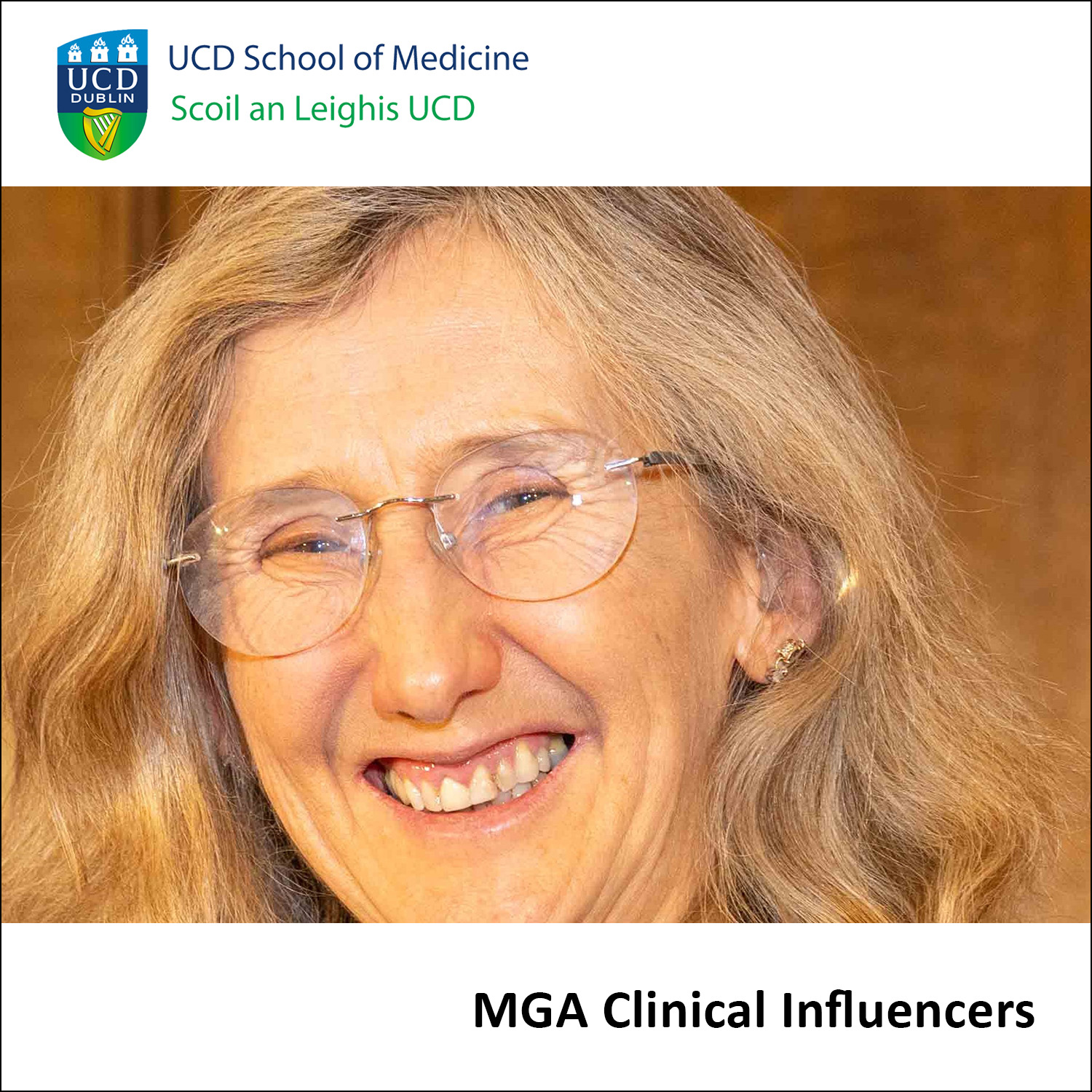 Prof. Orla Hardiman, Professor of Neurology, TCD and Consultant Neurologist at Beaumont Hospital (UCD Class of 1983). episode artwork