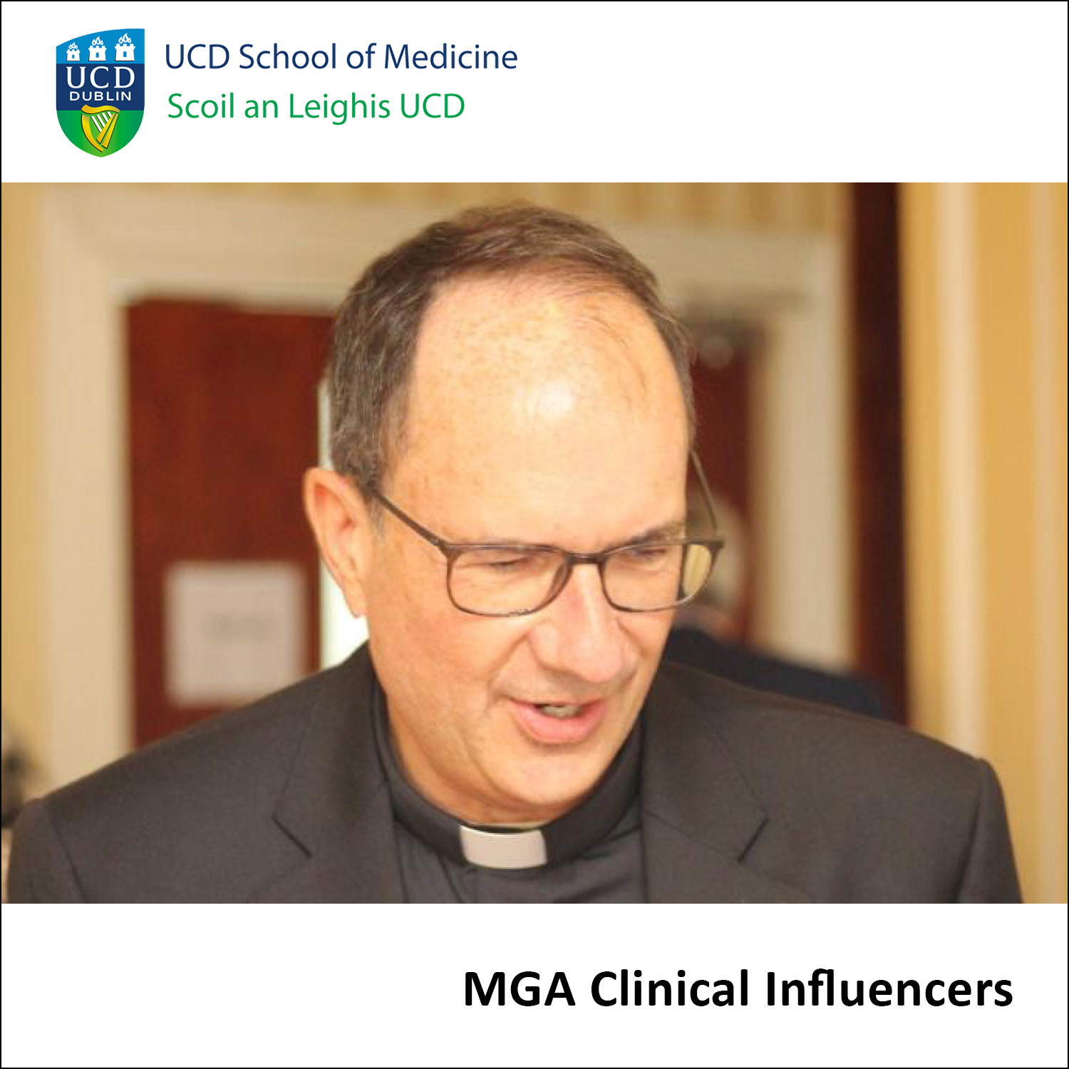 Fr Chris Garrett (Oncologist and Catholic Priest, UCD Class of 1988). episode artwork